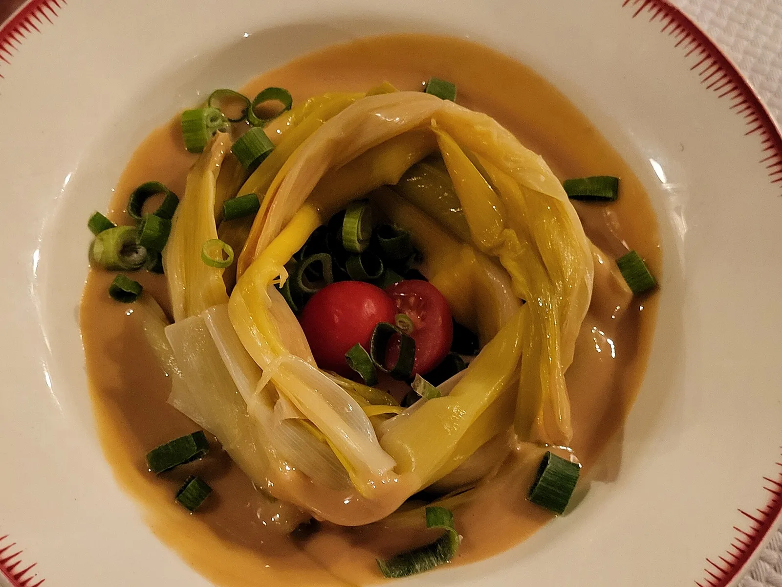Poireaux vinaigrette