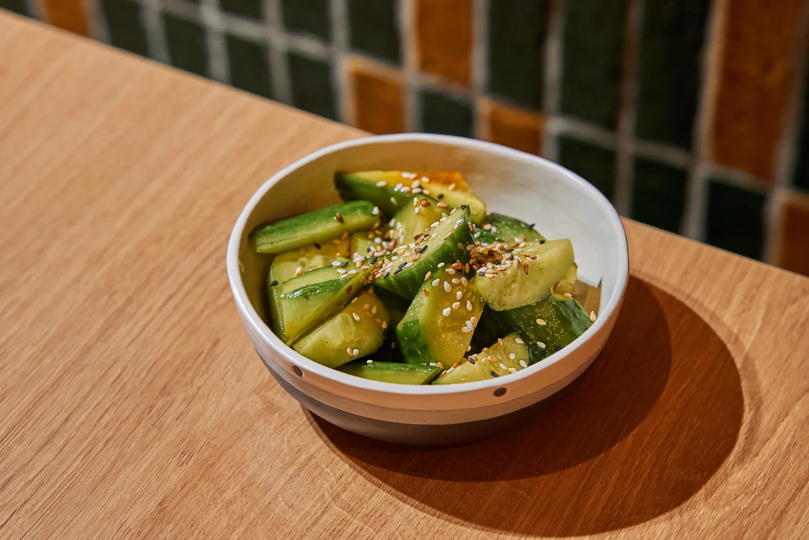 Salade concombre