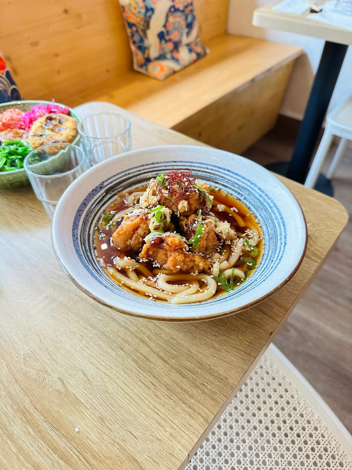 Soupe Udon karaage